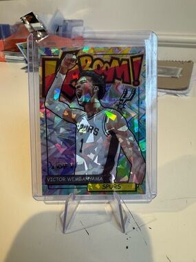 🔥 Victor Wembanyama Panini Kaboom 1 of 1 Reprint. Collector card